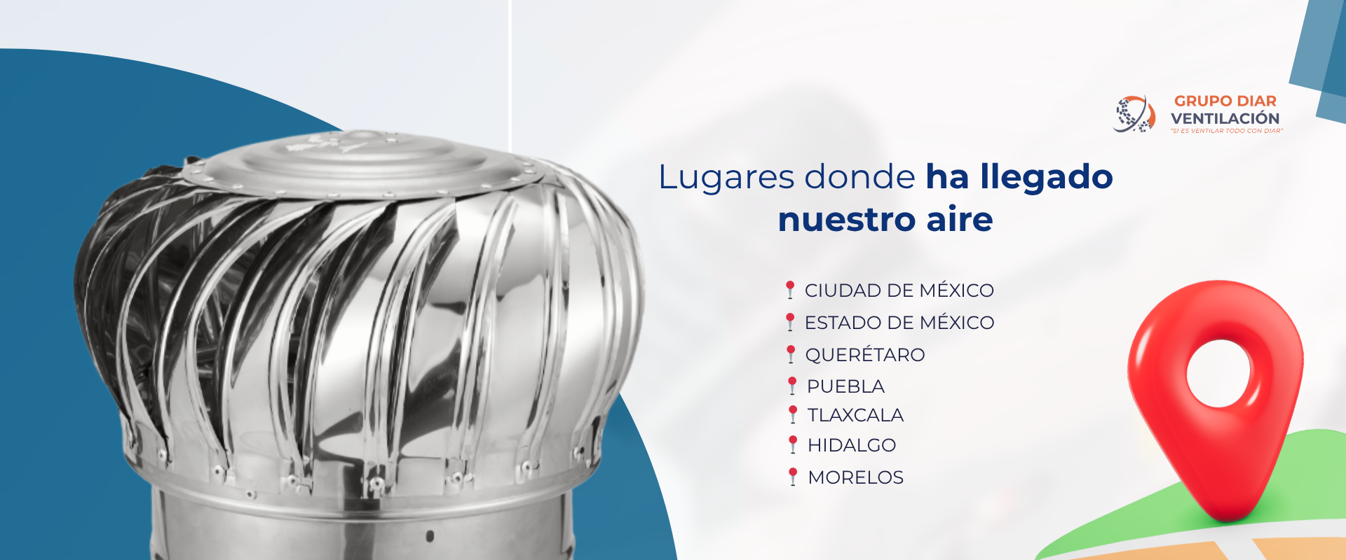 Instalación de ductería industrial profesional